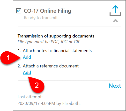 Screen Capture: Attach a Document