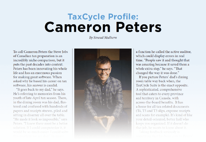 TaxCycle featured in CPA Pivot Magazine