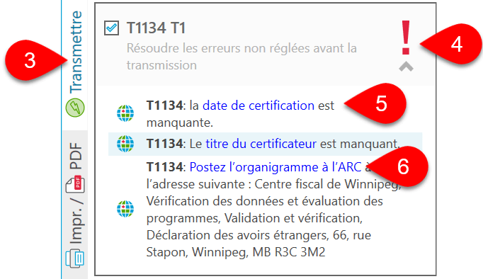 T1 T1134 outstanding errors