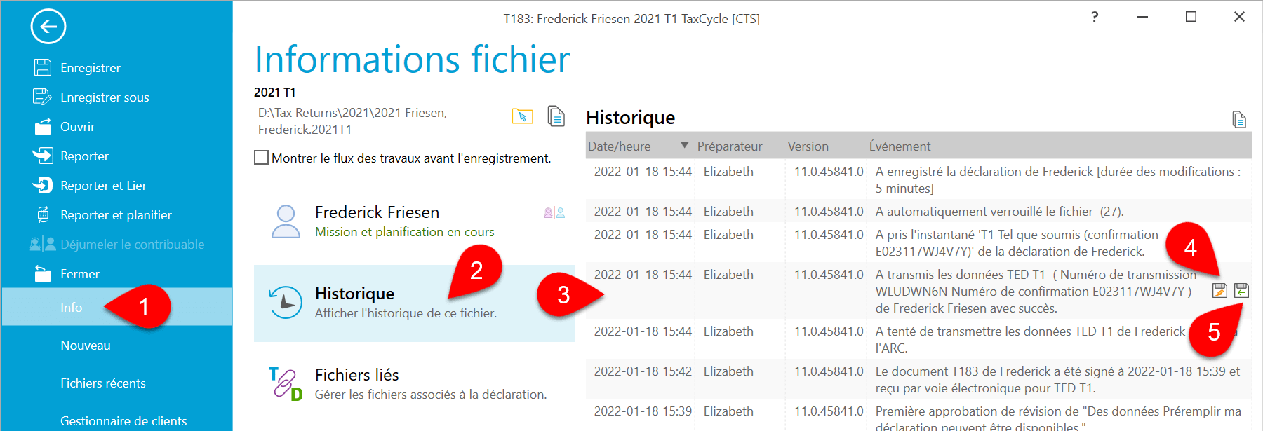 Capture d’écran : CO-1029.83.6.TM Historique du fichier