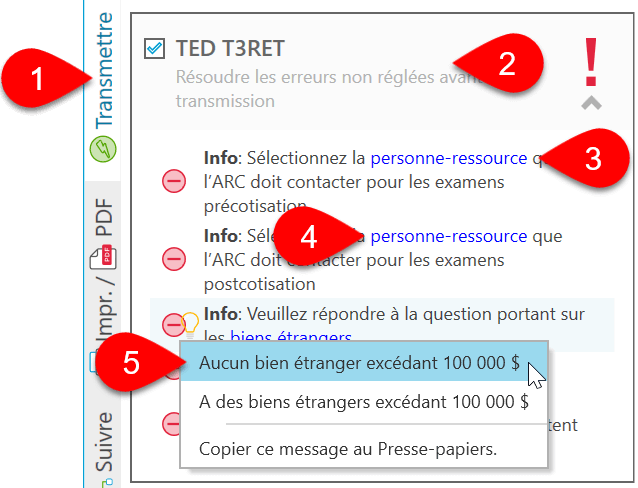 Screen Capture: Resolve oustanding errors