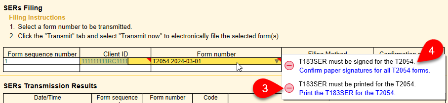 Screen Capture: SERs Quick Fix solution