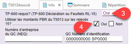 Capture d’écran : Question TP-600 sur la grille de calcul Info