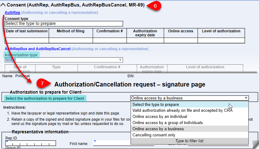 Screen Capture: Consent